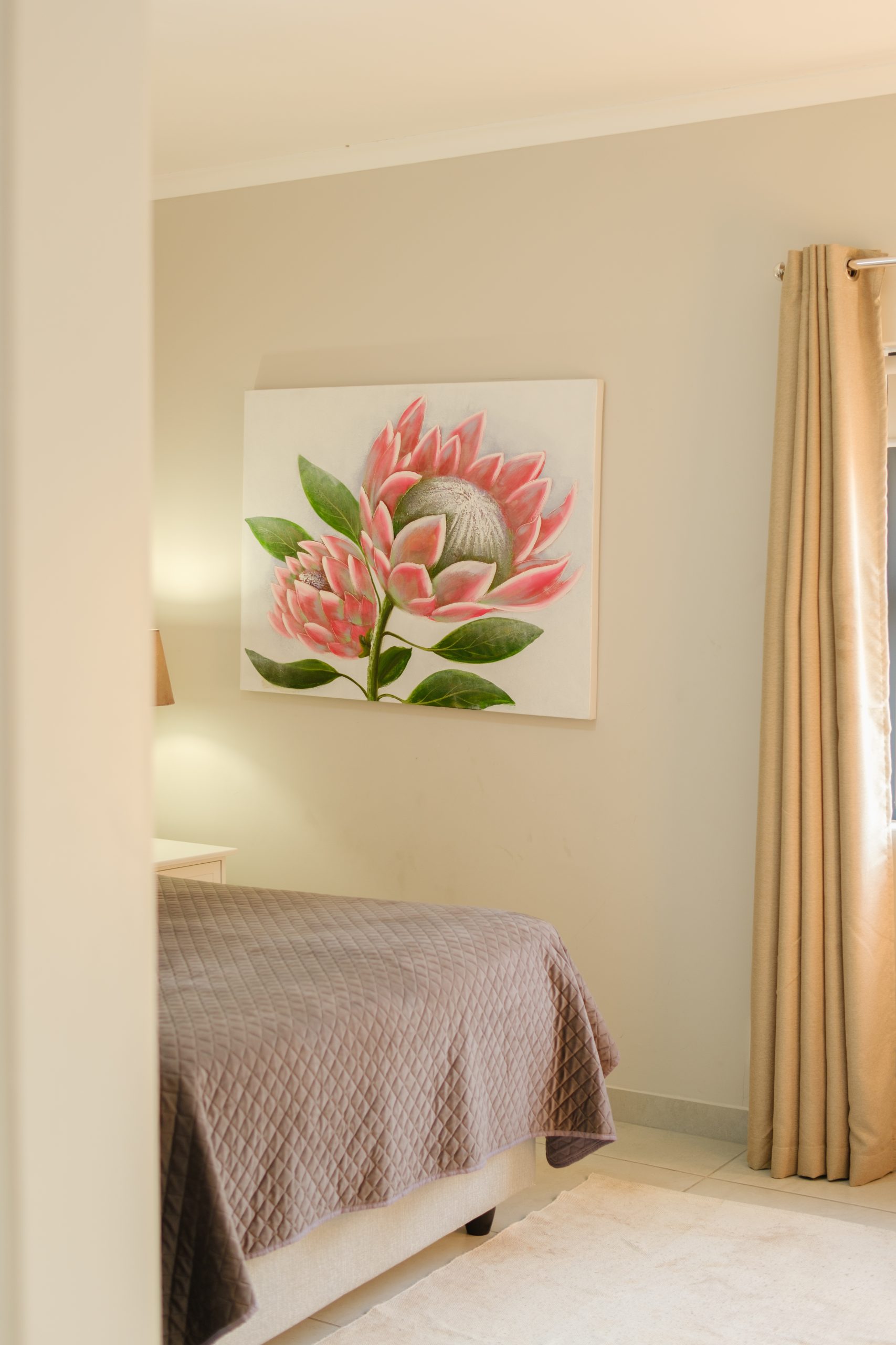 Lounge in an MLMK three-bedroom townhouse, Burgundy Estate Milnerton